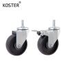 Buy cheap 2 Inch/4 Inch Industrial Casters Wheels with Brake Hole Distance 12*8.2mm and Durable from wholesalers