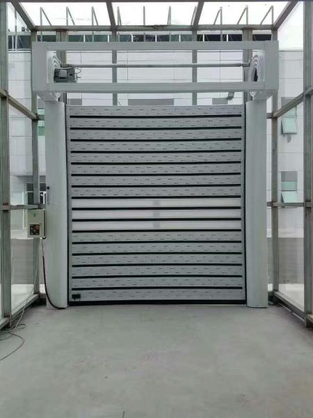 Buy cheap High Strength Aluminum Roll Up Door High Speed Spiral Door Roller Shutter Doors from wholesalers