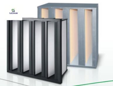 Medium Efficiency Combined Filter / HEPA Com Bined Filter Extendible Filtration