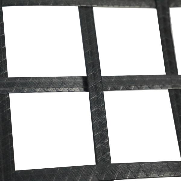 Buy cheap For road railway reinforce Low driveway geo grid price biaxial PET polyester warp knitted geogrid from wholesalers