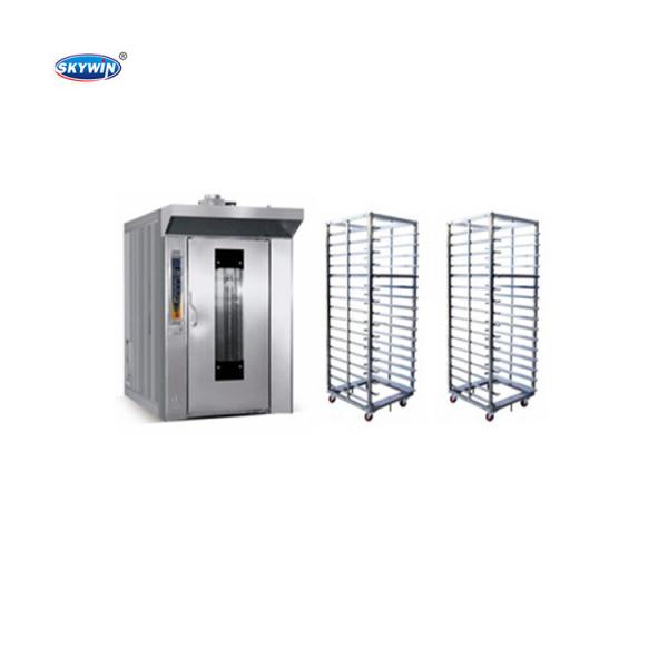 Buy cheap Electric / Gas / Diesel Rotary Bread Oven 32 Trays Commercial Bakery Rotary Oven from wholesalers