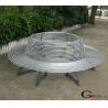 Buy cheap Outdoor Farmhouse Round Tree Benches With Sandblast Zinc Spraying Powder Coating Finish from wholesalers