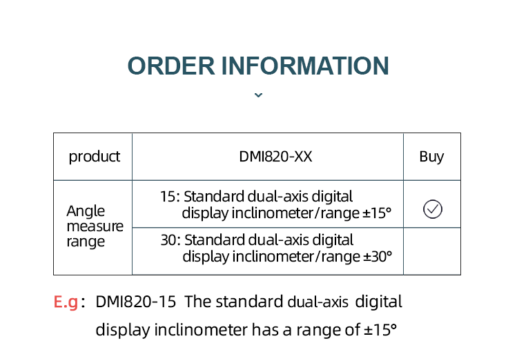 Platform Calibration Dual Axis Digital Inclinometer Industrial Angle