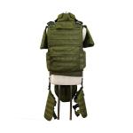 Military Issue Bulletproof Vest Full Body Laser Cut Molle System Camo Soft Plate