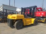 Japanese 15 Ton Used Forklift Komatsu FD150 Diesel Engine Hydraulic Tracked