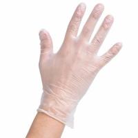 Buy cheap Non Sterile Disposable PVC Gloves Clear Medical Examination Gloves product