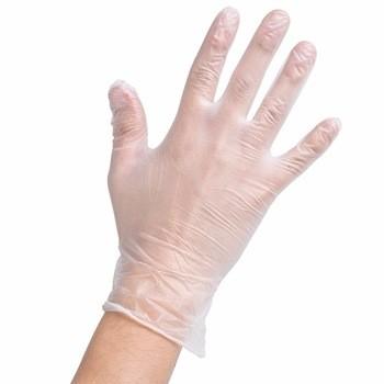 Buy cheap Non Sterile Disposable PVC Gloves Clear Medical Examination Gloves from wholesalers