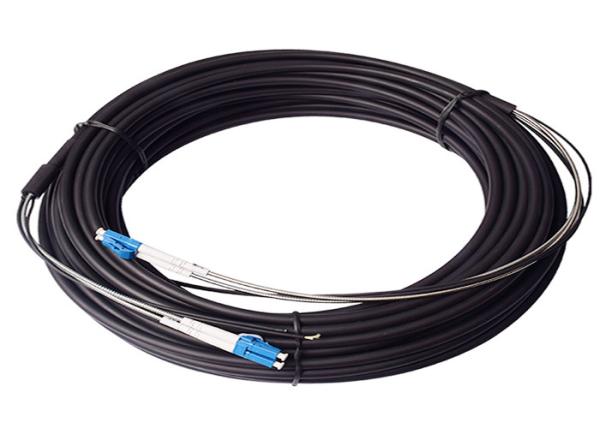Buy cheap 2 Core , Fiber Optic Ethernet Cable / 4 Core Fiber Optic Cable / Armored Multimode Fiber Optic Cable from wholesalers