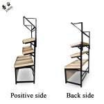 Single Sided Fruit And Vegetables Display Rack Heavy Duty Single Sided