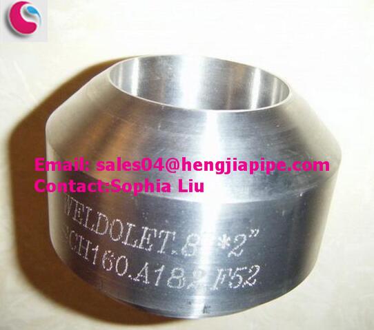 Buy cheap A182 F52 SCH160 WELDOLET from wholesalers
