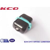 Buy cheap FTTA FTTH MPO Fiber Optic Adapters Aqua Color Low Insertion Loss With Flange OM3 product