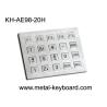 Buy cheap Industrial Stainless steel Kiosk Keypad , Water proof , Dust proof Keyboard from wholesalers