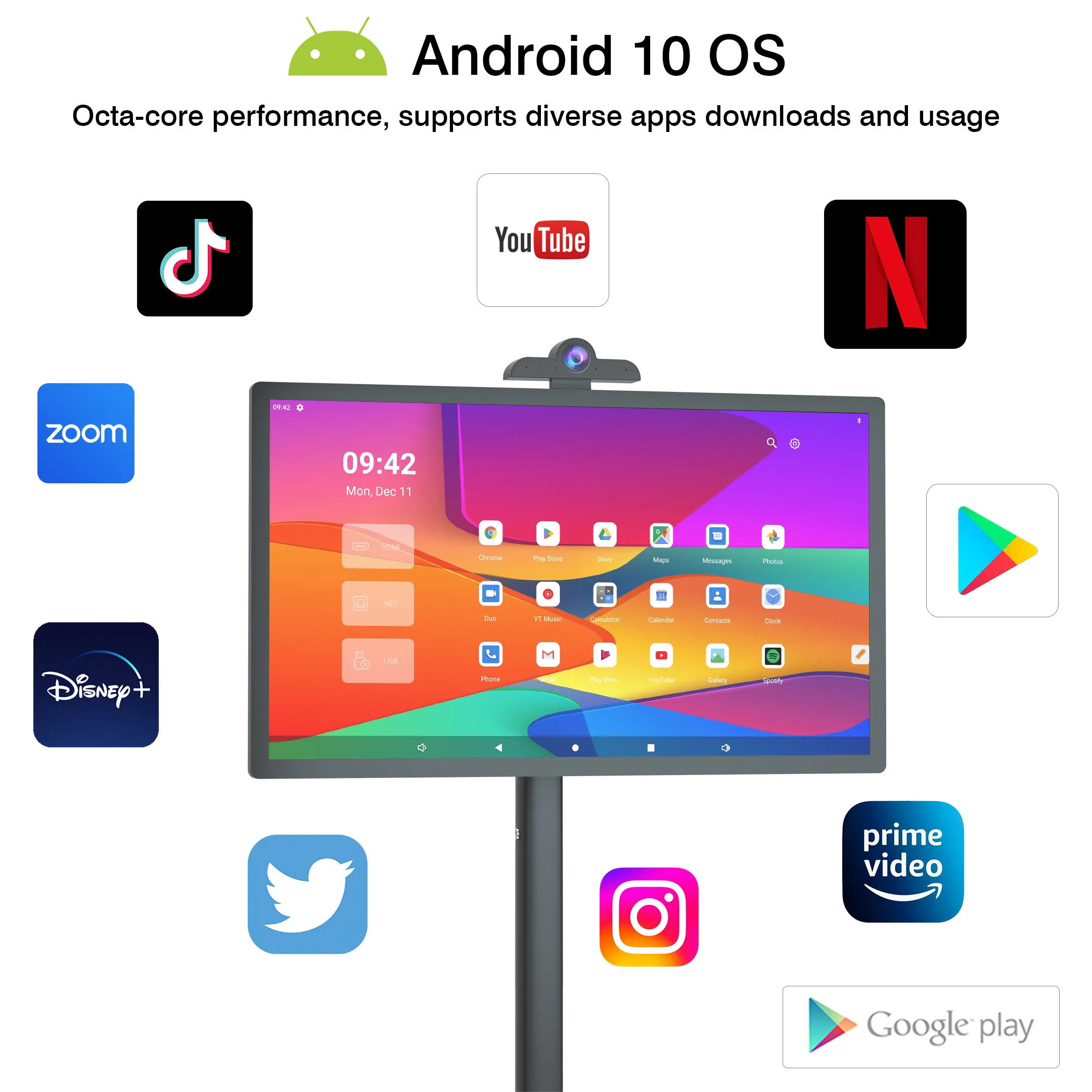 Standby Me Tv 27 32 Inch Smart Screen Touch Screen Portable Tv Movable Rechargeable