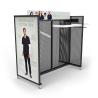 Buy cheap Retail Gondola Clothing Store Display Rack Wood Effect from wholesalers