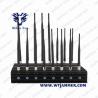 Buy cheap 3G 4G 5G GSM Lojack Cell Phone Jammer AC100-240V 35W Remote Control from wholesalers