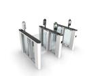 Buy cheap 120W Automatic Turnstile Gate 500mm Arm Length For Community Supermarket Office from wholesalers
