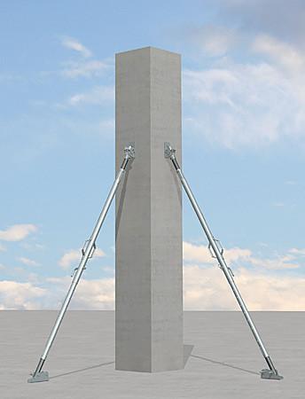 Buy cheap Adjustable shoring post, shoring jacks for building construction from wholesalers