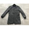 Buy cheap Menswear Charcoal Metlon Coat With Funnel Rib Collar XS-XXXL Size TW79364 from wholesalers