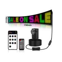 Buy cheap Scrolling Advertising LED Signs Flexible Bluetooth Full RGB 5VDC USB Cable Power product