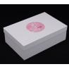 Buy cheap Wholesale printed luxury cardboard carton shoe flower paper gift packaging shipping boxes custom logo subscription box m from wholesalers