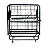 Buy cheap Full Twin Cot Size Rollaway Bed Frame Platform Iron Company for Home Bed in Black from wholesalers