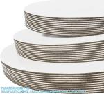 Sturdy Round Cake Boards 8 ,10 And 12 Inch, Gold Cardboard Cake Circles Plate