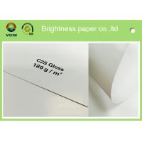 Buy cheap Large Art Card Paper Glossy Coated , Art Board Paper For High Speed Sheet Fed product