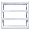 Buy cheap SGS Medium Duty Racking Q235B Longspan Shelving Unit Silver from wholesalers