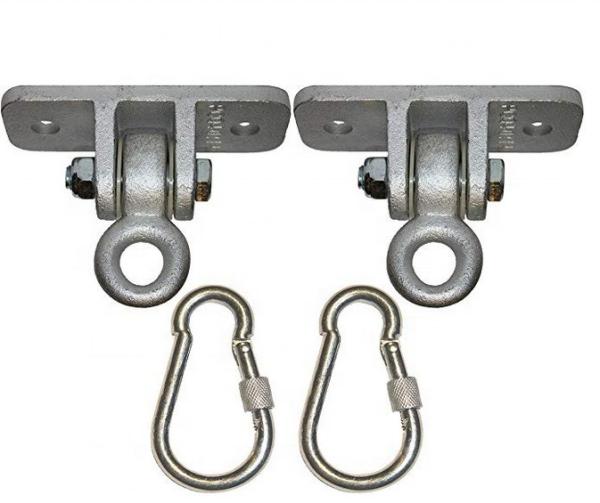 Buy cheap 2 Heavy Duty Ductile Iron Swing Hangers for Wooden Sets Includes 2 Snap Hooks from wholesalers