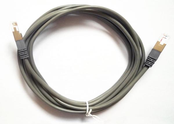 Public Telephones Network Data Cable Straight Round Shape Gold Plated Pins