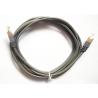 Buy cheap Public Telephones Network Data Cable Straight Round Shape Gold Plated Pins Connector from wholesalers