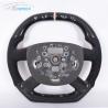 Buy cheap OEM Racing Car Ford Carbon Fiber Steering Wheel Fiesta Green Stripe from wholesalers