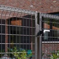 Buy cheap Wire Mesh Galvanizing Metal Fence Gate 1000mm / 1500mm Width High Strength product