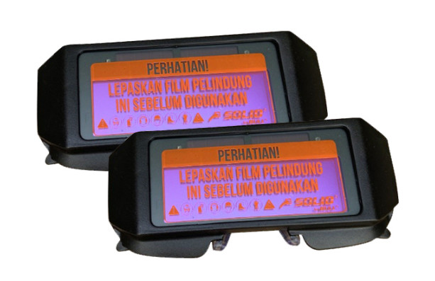 EN166 Adjustable Flip Up Front Plastic Clamshell Welding Goggles