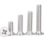 Stainless Steel A2-70 A4-80 / Ss304 Ss316 Bright Countersunk Socket Crossed Head