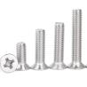Buy cheap Stainless Steel A2-70 A4-80 / Ss304 Ss316 Bright Countersunk Socket Crossed Head Screw from wholesalers