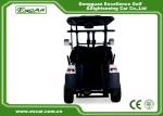 48V Trojan Battery Electric Golf Carts 2 Seater White Club Car Electric Golf Car