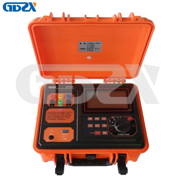 Buy cheap ZXET3008 Verified Supplier Double Clamp Ground Resistance Tester from wholesalers