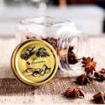 Safe Hygienic Glass Canning Jars Glass Food Storage Jars For Dried Fruits
