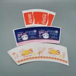 FDA Printing Single Side Paper Cup Fan PE Coated Food Grade Of Hot Coffee