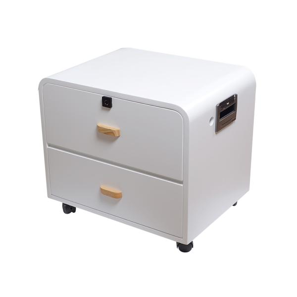 Buy cheap Room Furniture Smart Bedside Table Fingerprint Lock Wireless Charging Pocket from wholesalers