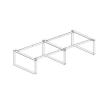 Buy cheap black metal conference table sled leg,#505 from wholesalers