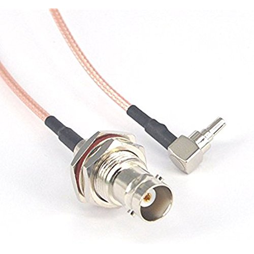 Low Loss Shield Thin RF Coaxial Cable for Antenna 150MM Length 50ohm Impedance