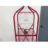 Buy cheap Red Metal Pop Wine Mugs Retail Free Standing Glass Cup Display Rack Multi- Layer from wholesalers