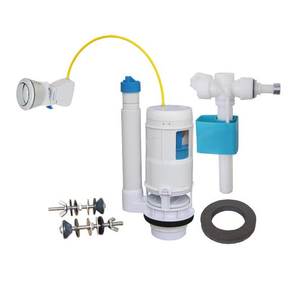 Buy cheap Side Entry Fill Valve Cable Control Flush Valve Toilet Repair Parts From Xiamen China from wholesalers