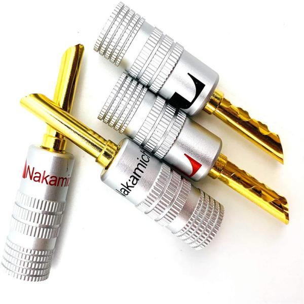 Buy cheap Practical Copper Nakamichi Speaker Plugs , Male Nakamichi Banana Connectors from wholesalers
