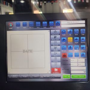 Buy cheap Touch screen Willett Printing Machine , 220V Handheld Laser Printer from wholesalers