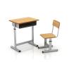Buy cheap Steel Study Table And Chair For Students Classroom Metal Chair With Desk School Furniture from wholesalers