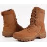 Buy cheap Brown Combat Boots Military Leather Waterproof Work Tactical Size 4 Durable from wholesalers