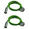 Buy cheap Reliable Green DB9 Insulation Industrial Wire Harness IP67 M23 Cable Wire Harness Assembly from wholesalers